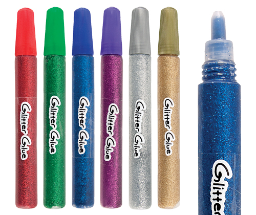 Glitter Glue Pens 6 s ZartArt Catalogue