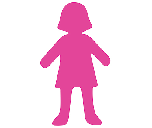 Pre-Cut Paper People Shapes Coloured 48s - ZartArt Catalogue