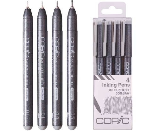 copic multiliner grey