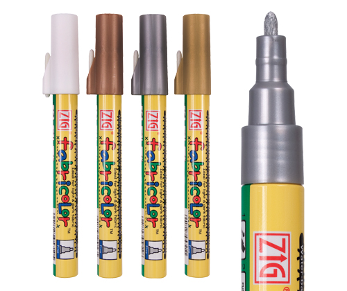 Metallic Fabricolor Marker Zig Free Shipping!