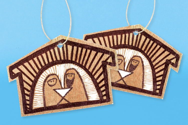 Hanging Nativity Scene ZartArt