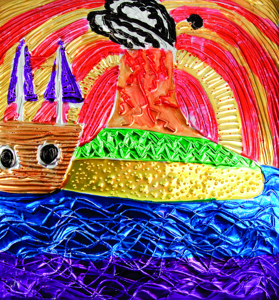 Embossed Foil Drawings ZartArt