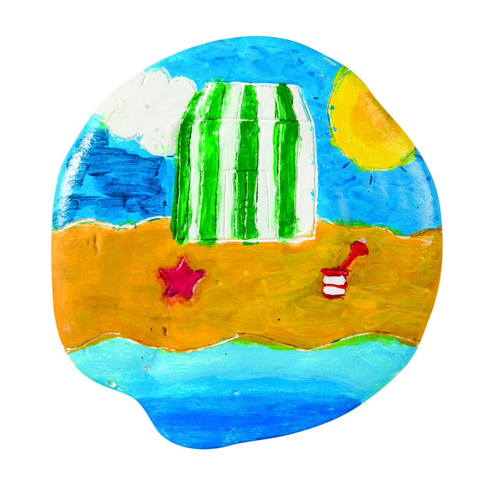 Life’s a Beach Plaster Paintings ZartArt