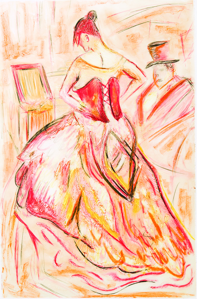 Mono Printing on Yupo Paper ZartArt