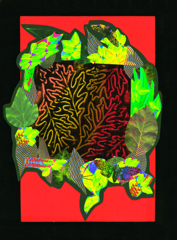 Mixed Media Textile Collage ZartArt