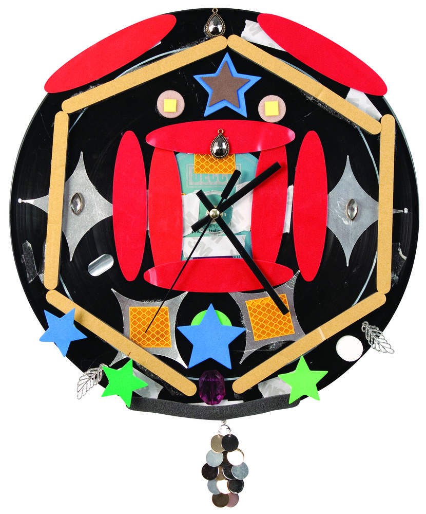 Recycled Record Clocks ZartArt