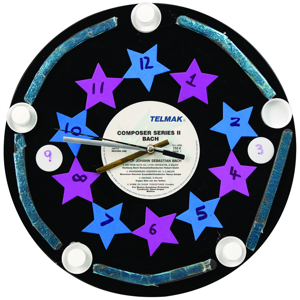 Recycled Record Clocks ZartArt